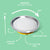 Baby Round Open Plate | Stainless Steel & Silicone